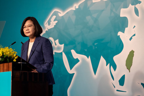 President Tsai delivers remarks at the opening ceremony of the Ketagalan Forum: 2019 Asia-Pacific Security Dialogue.